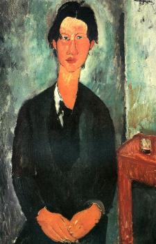 Amedeo Modigliani : Portrait of Chaim Soutine